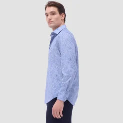 James Leaf Print OoohCotton Shirt