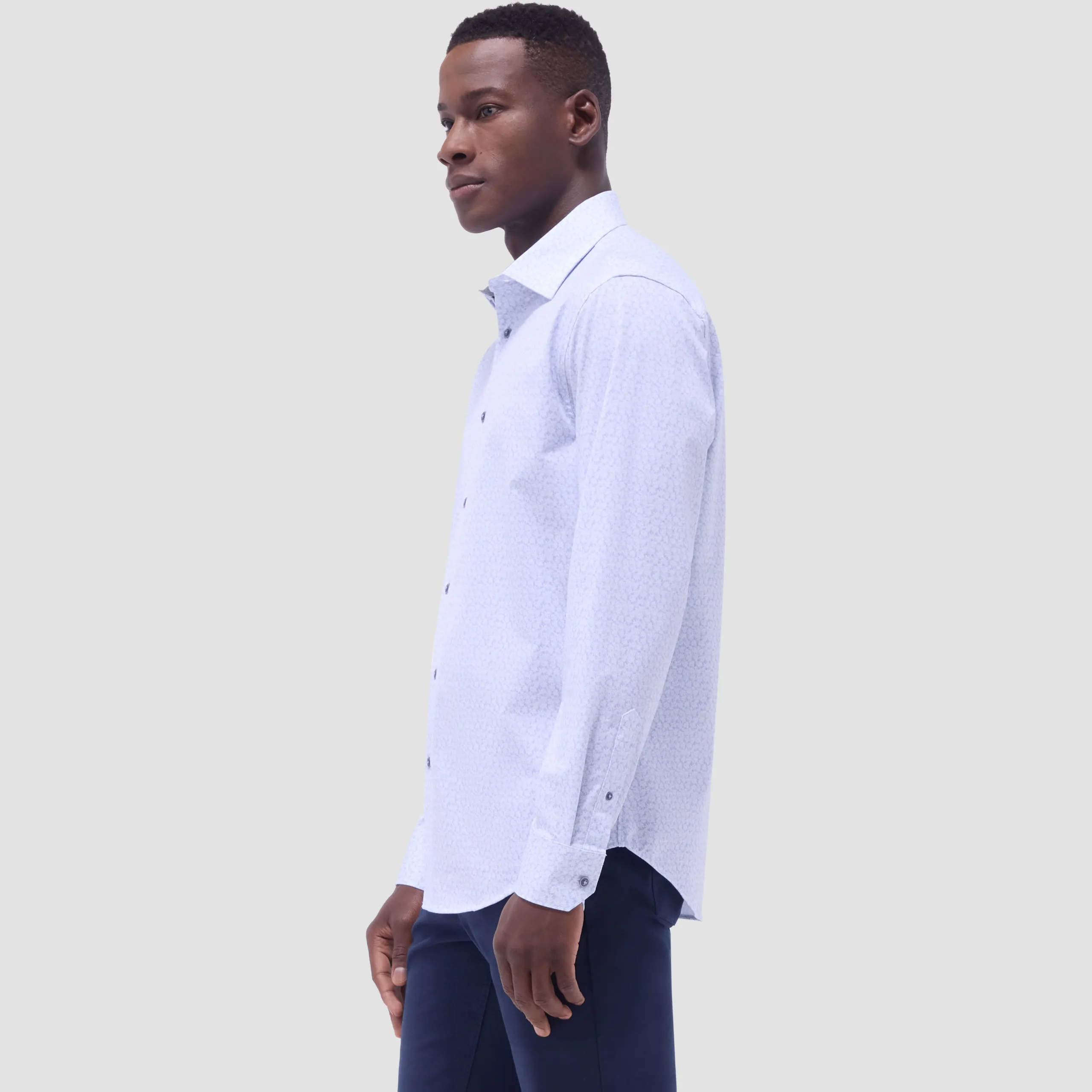 James Leaf Print OoohCotton Shirt