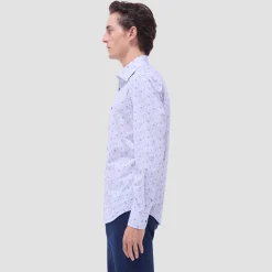 James Leaf Print OoohCotton Shirt