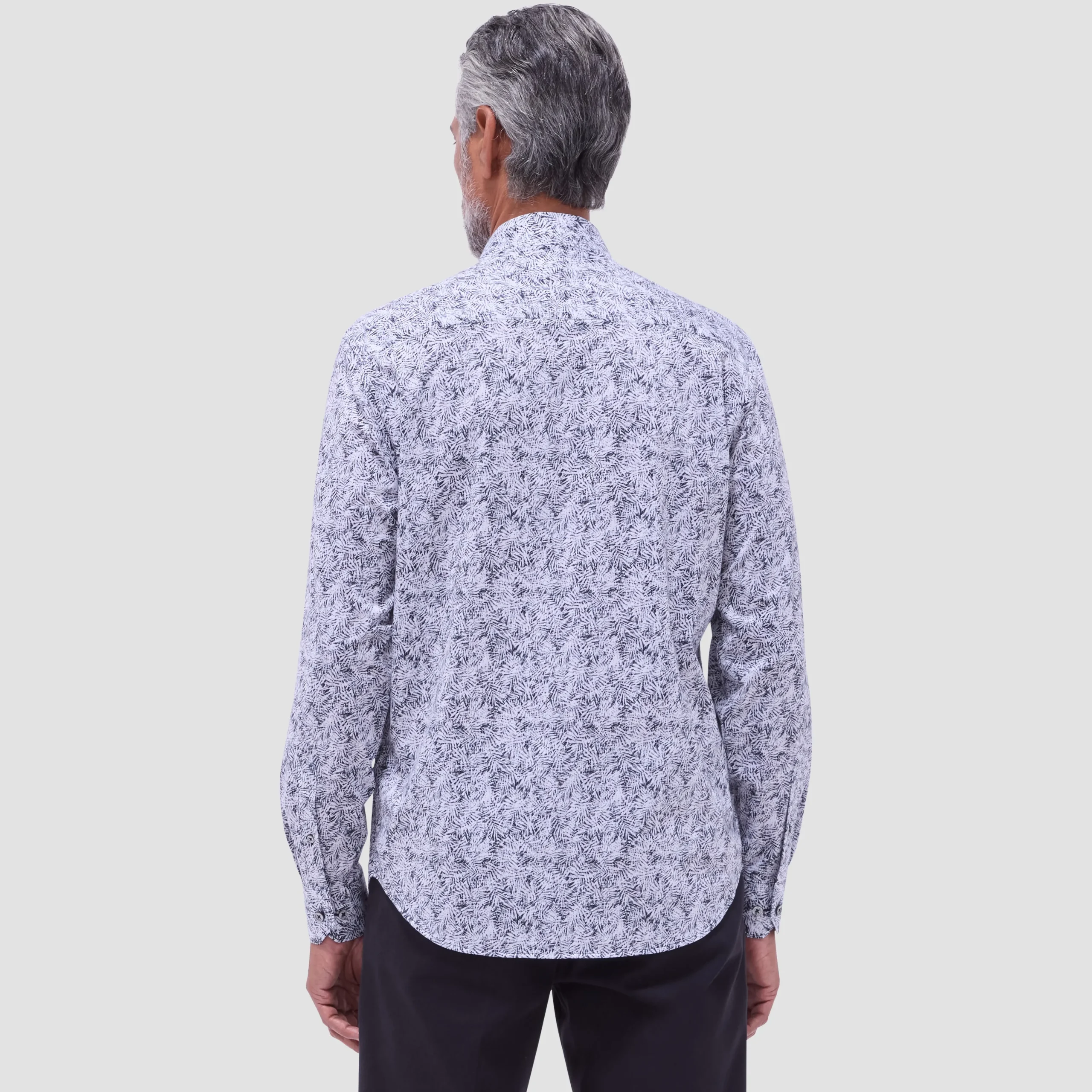 James Leaf Print OoohCotton Shirt