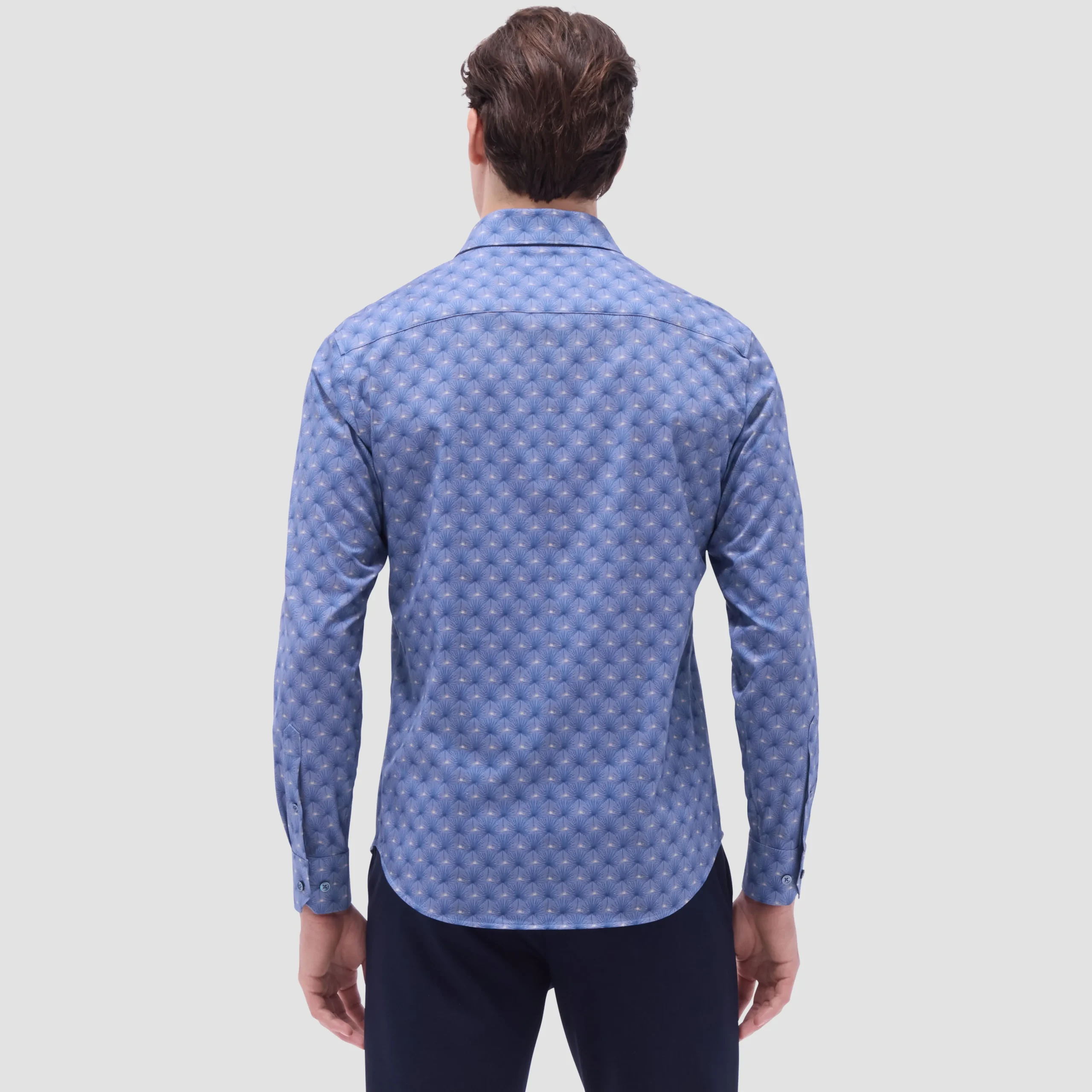 James Leaf Print OoohCotton Shirt