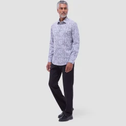 James Leaf Print OoohCotton Shirt