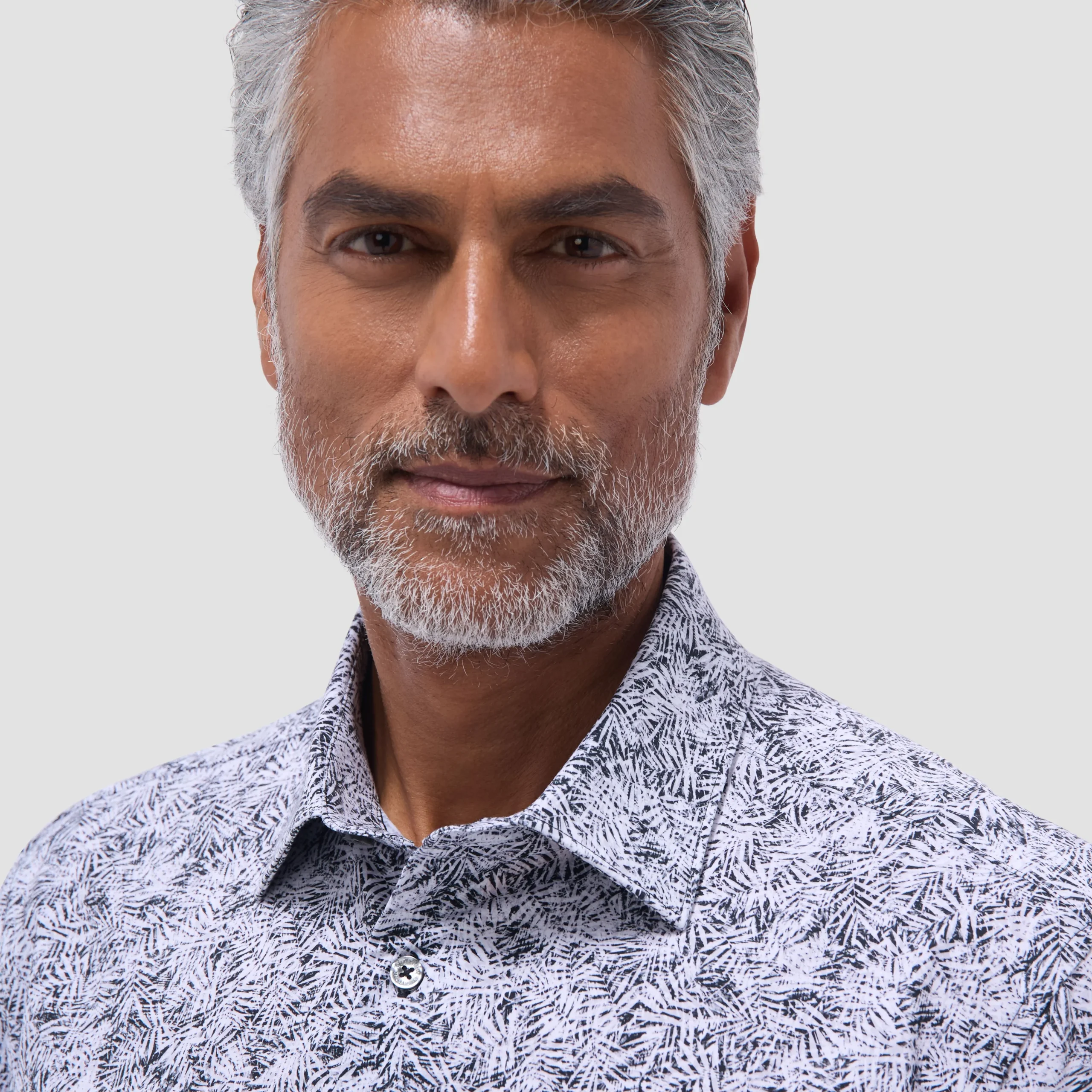 James Leaf Print OoohCotton Shirt