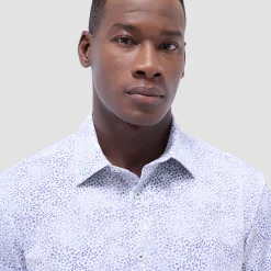 James Leaf Print OoohCotton Shirt