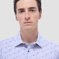 James Leaf Print OoohCotton Shirt