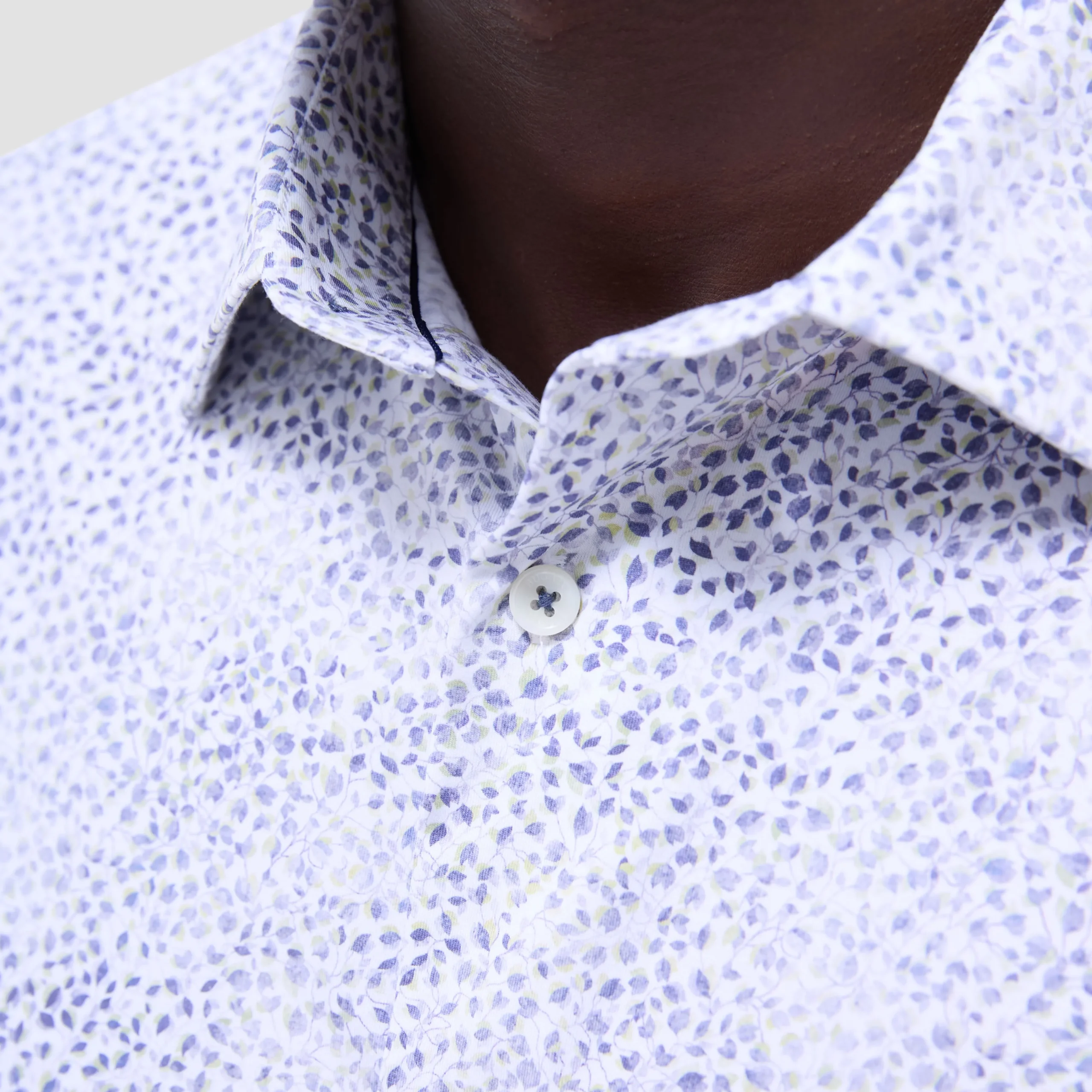 James Leaf Print OoohCotton Shirt