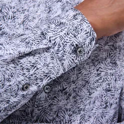 James Leaf Print OoohCotton Shirt
