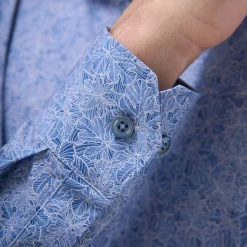 James Leaf Print OoohCotton Shirt