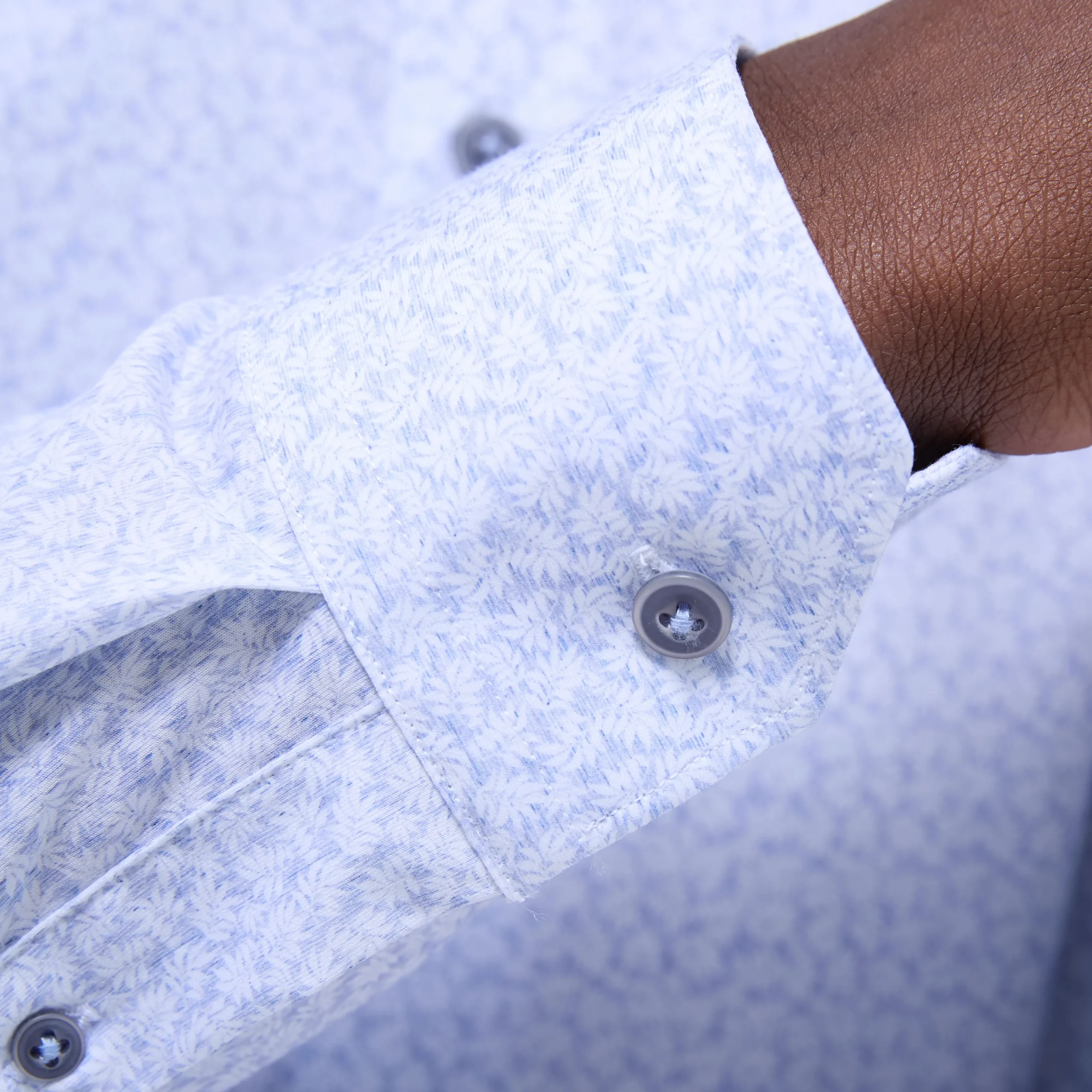 James Leaf Print OoohCotton Shirt