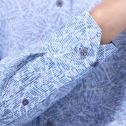 James Striped Abstract OoohCotton Shirt