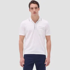 Jersey Knit Short Sleeve Johnny Sweater
