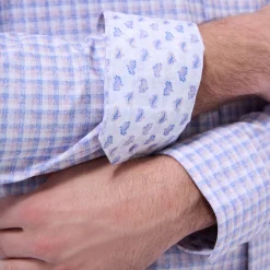Jimmy Double Check & Paisley OoohCotton Shirt