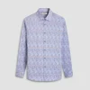 Jimmy Double-Sided Abstract & Check OoohCotton Shirt