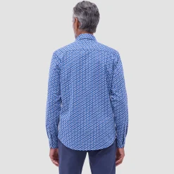 Jimmy Double-Sided Geometric & Solid OoohCotton Shirt