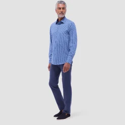 Jimmy Double-Sided Geometric & Solid OoohCotton Shirt