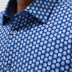Jimmy Double-Sided Geometric & Solid OoohCotton Shirt
