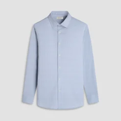 Jimmy Double-Sided Glen Plaid & Herringbone OoohCotton Shirt