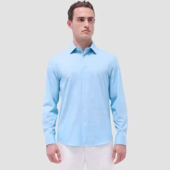 Jimmy Double-Sided Glen Plaid & Herringbone OoohCotton Shirt