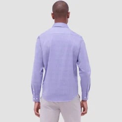 Jimmy Double-Sided Glen Plaid & Herringbone OoohCotton Shirt