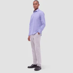 Jimmy Double-Sided Glen Plaid & Herringbone OoohCotton Shirt
