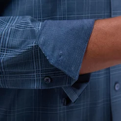 Jimmy Double-Sided Glen Plaid & Herringbone OoohCotton Shirt