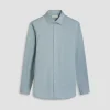 Jimmy Double-Sided Herringbone & Solid OoohCotton Shirt