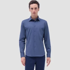 Jimmy Double-Sided Herringbone & Solid OoohCotton Shirt