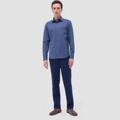 Jimmy Double-Sided Herringbone & Solid OoohCotton Shirt