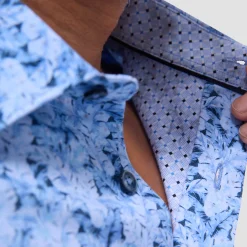 Jimmy Double-Sided Leaf & Diamond OoohCotton Shirt