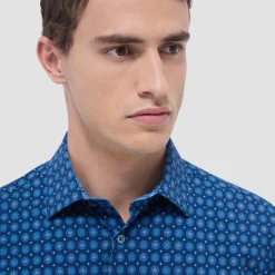 Jimmy Double-Sided Medallion & Paisley OoohCotton Shirt