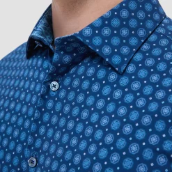 Jimmy Double-Sided Medallion & Paisley OoohCotton Shirt