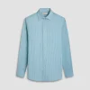 Jimmy Double-Sided Stripe & Leaf OoohCotton Shirt