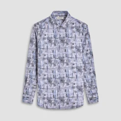 Julian Abstract Watercolor Shirt