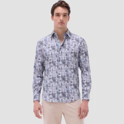 Julian Abstract Watercolor Shirt