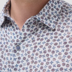 Julian Floral Micro Print Shirt