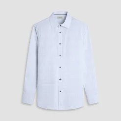 Julian Grid Check Jacquard Shirt