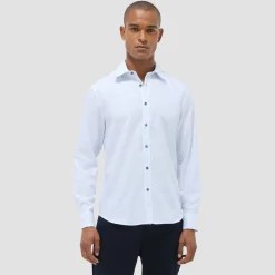 Julian Grid Check Jacquard Shirt