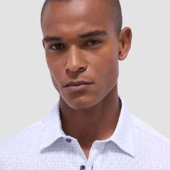 Julian Grid Check Jacquard Shirt