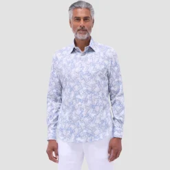 Julian Leaf Print Shirt