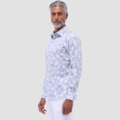 Julian Leaf Print Shirt