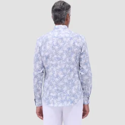 Julian Leaf Print Shirt