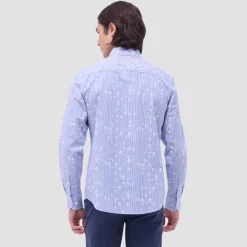 Karl Dot & Stripe Shirt