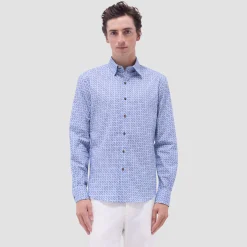 Karl Geometric Floral Shirt