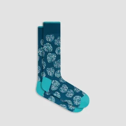 Leaf Mid-Calf Socks