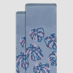 Leaf Mid-Calf Socks