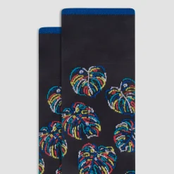 Leaf Mid-Calf Socks