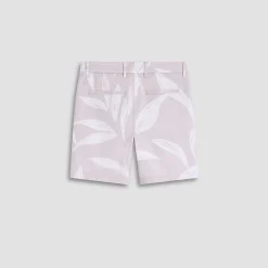 Leaf Print Chino Shorts