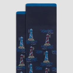 Lighthouse Mid-Calf Socks