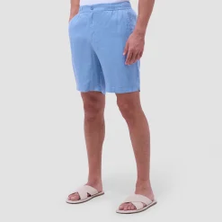 Linen Drawstring Shorts