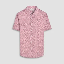 Miles Abstract OoohCotton Short-Sleeve Shirt